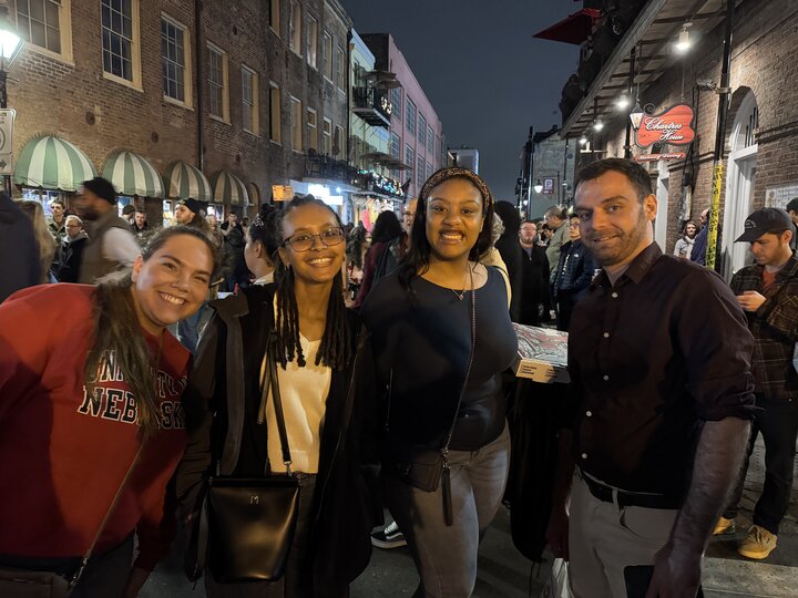 CNN Lab Members at Mardi Grad Festival